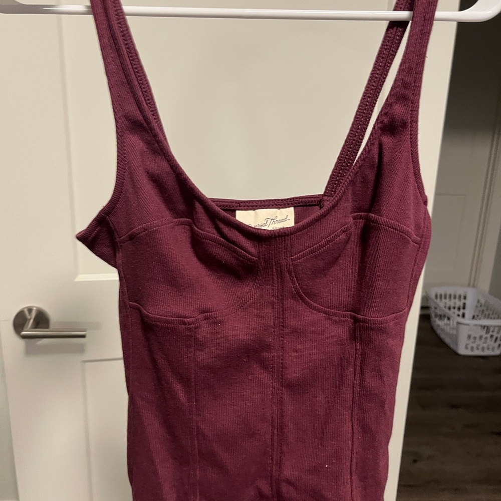 Universal Thread Maroon Sleeveless Top